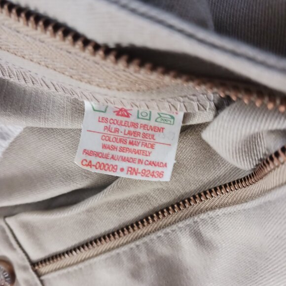 NEW Denver Hayes Men's Dress Pants 35" X 32" Khaki Pleated Front Straight Leg - Picture 7 of 7